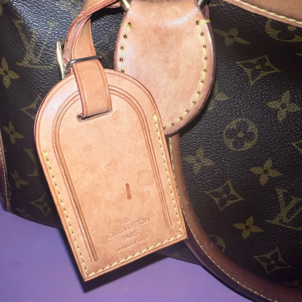 LV Monogram Sac Chien 40 Pet Carrier Hand Bag SM